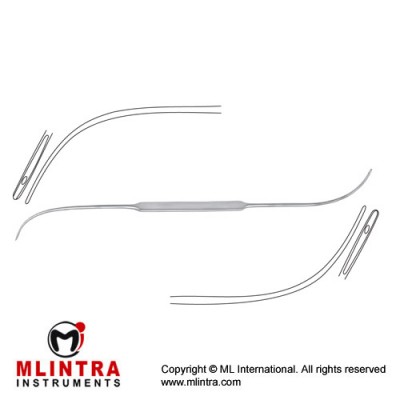 Schmieden-Dick Ligature Needle Malleable Stainless Steel, 29 cm - 11 1/2"